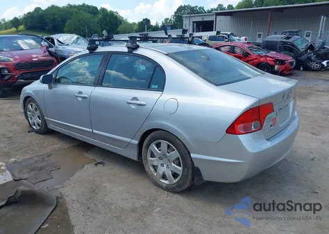 2008 Honda Civic Lx из США, поврежденный, VIN 1HGFA16598L003507